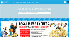 Desktop Screenshot of kingstoncollection.com